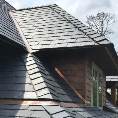 Stevens slate roof replacement