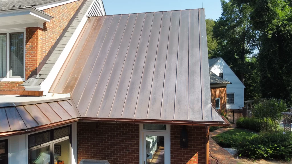 Metal Roof On Home