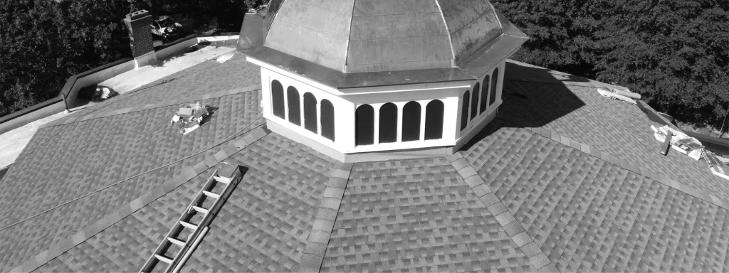 Grand Pavilionn with shingle roof