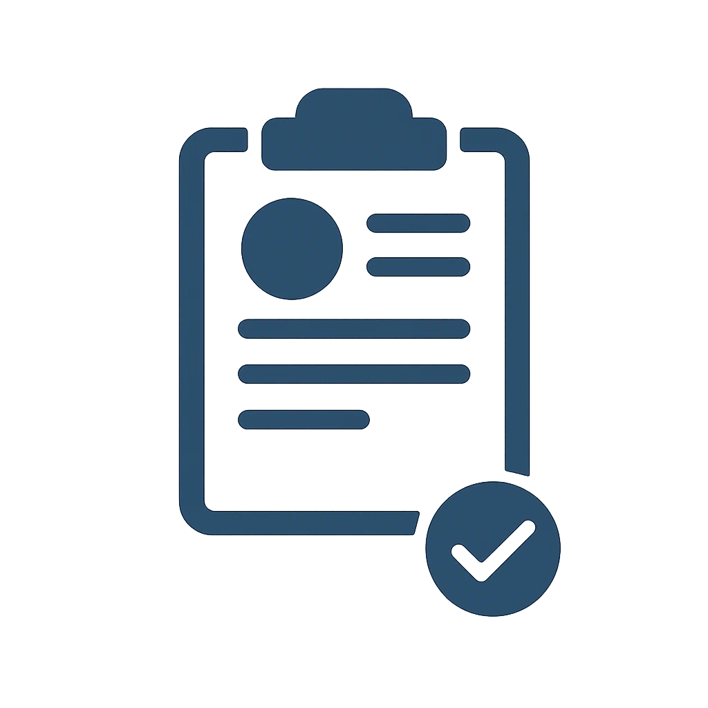 transparent evaluation icon